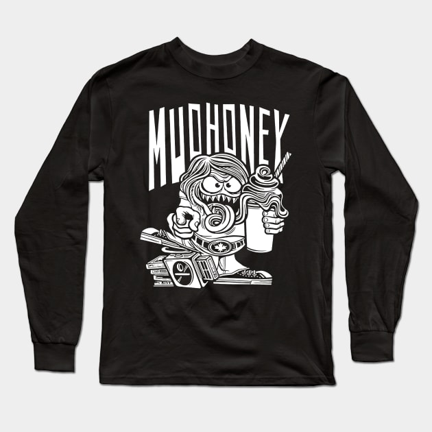 Mudhoney Long Sleeve T-Shirt by CosmicAngerDesign